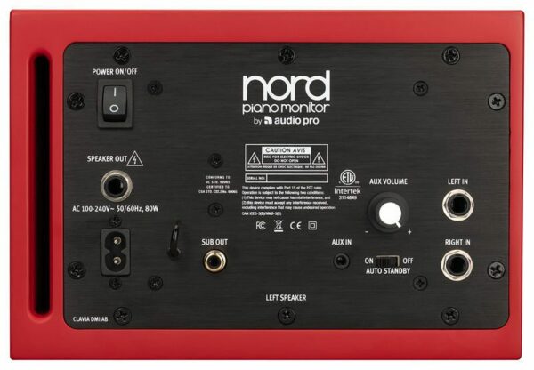 NORD PIANO MONITOR 2 NORD NORD PIANO MONITOR (2) Pareja de monitores diseñados para Nord Piano.