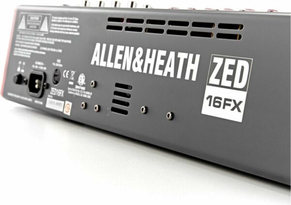 ZED 16FX 3 ALLEN & HEATH ZED-16FX (3) ZED 16FX Mezclador con USB y efectos