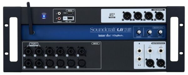 SOUNDCRAFT Ui 16 4 SOUNDCRAFT SOUNDCRAFT Ui-16 (4) Mezcla de mezclas digital de 16 canales