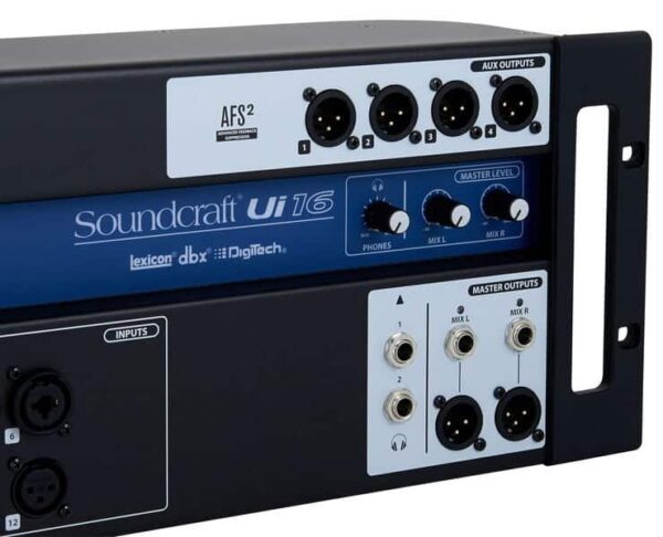SOUNDCRAFT Ui 16 6 SOUNDCRAFT SOUNDCRAFT Ui-16 (6) Mezcla de mezclas digital de 16 canales