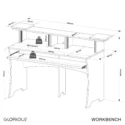 Banco de Trabajo Glorious Driftwood de Reloop — imagen 8