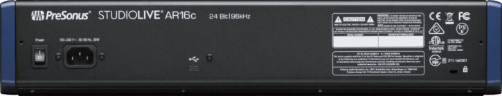 Presonus Studiolive Ar16C Mesa Analógica - Imagen 6