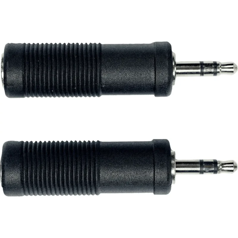 3.5-mm-trs-jack-to-14-female-trs-jack-adapter-set-of-2-yellow-cables-ecoad06-b-2 Clavija Adaptadora de JACK macho de 3.5 mm a JACK hembra MONO de 6.35 mm Imagen 1