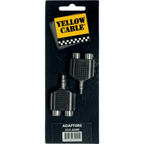 Clavija Adaptadora de JACK macho de 3.5 mm a RCA hembra - Imagen 2