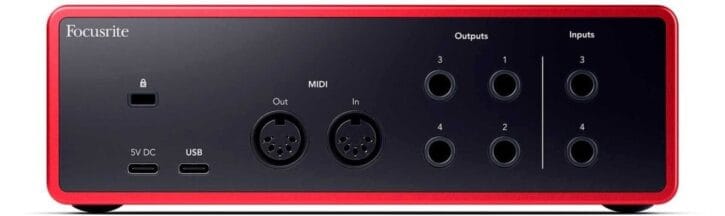 Focusrite Scarlett 4I4 4th Gen - Imagen 6