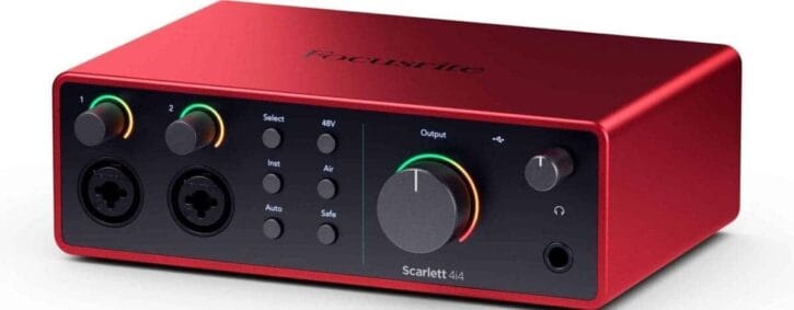 Focusrite Scarlett 4I4 4th Gen - Imagen 8