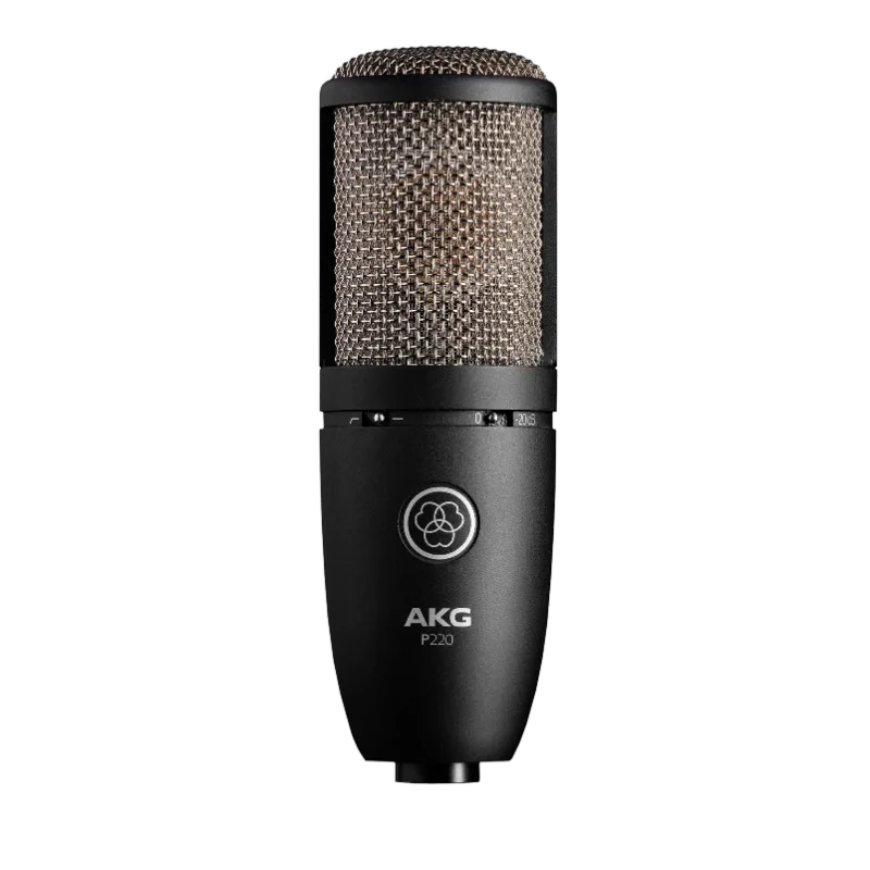 AKG_p220_front_white_no_refl_1605x1605 AKG P220 — vista frontal 2