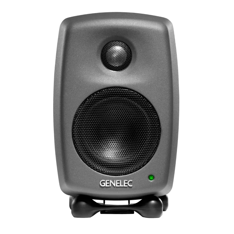 Genelec-8010-AP-gris-grey-monitor-studio_8 Genelec8010APgrisgreymonitorstudiofront