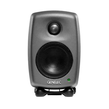 Genelec-8010-AP-gris-grey-monitor-studio_front