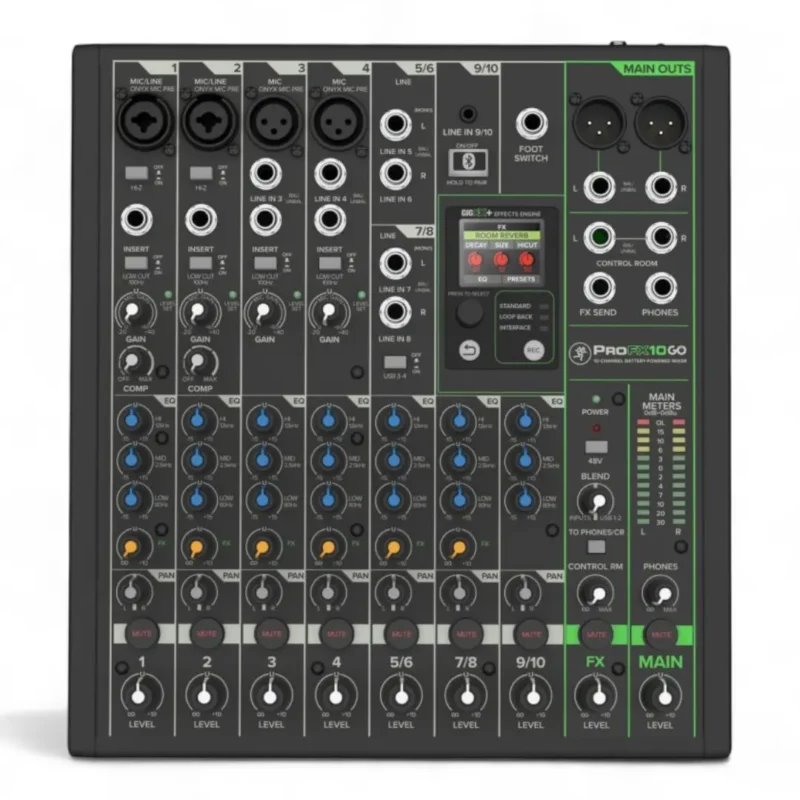 Mesa-mezclas-bateria-efectos-mackie-pro-fx-10-go_5 Mackie ProFX10 GO Imagen 1