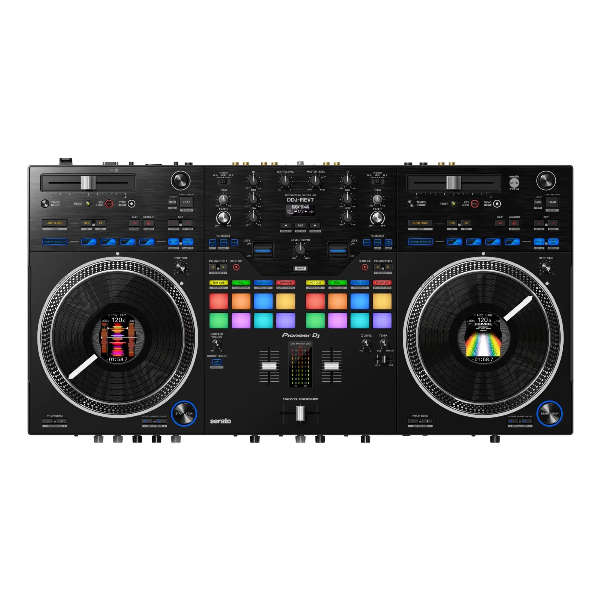 Pioneer-DJ-DDJ-REV7_controladora-Dj-rekordbox-serato-djpro