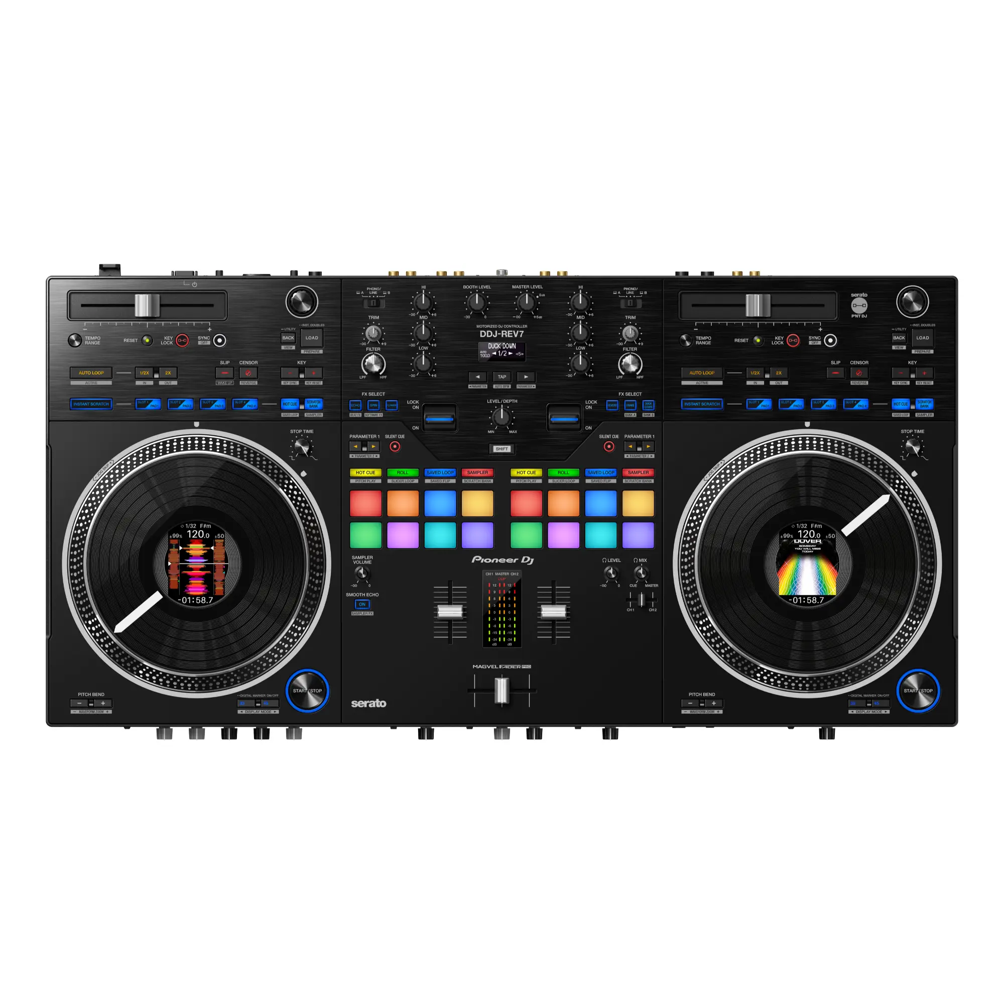 Controladora Serato DJ Pro Pioneer Dj DDJ REV7