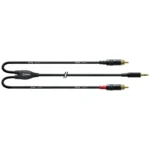 Cordial Cable Y Minijack Estéreo/2 Rca 3 M - Imagen 2