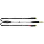 Cordial Cable Y Jack Estéreo/2 Rca 3 M