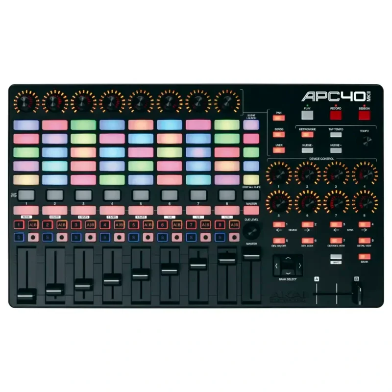 akai-apc40-mk2-vista-top AKAI APC 40 MK2 Imagen 1