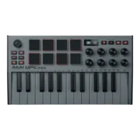 Akai MPK Mini MK3 Gris - Imagen 5