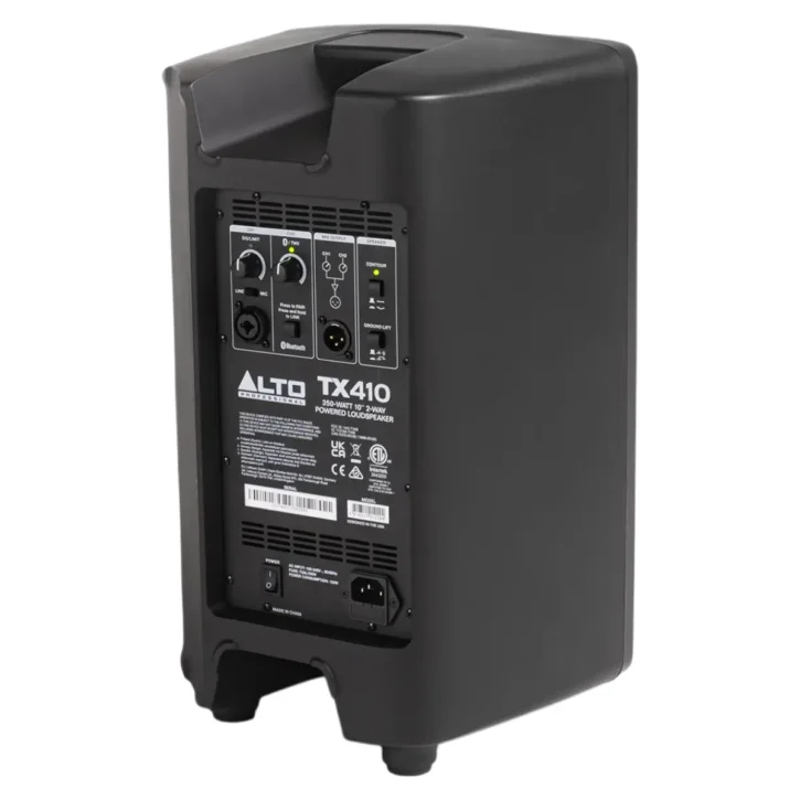 Alto Professional TX410 – Altavoz autoamplificado de 10 pulgadas y 350W con Bluetooth - Imagen 3