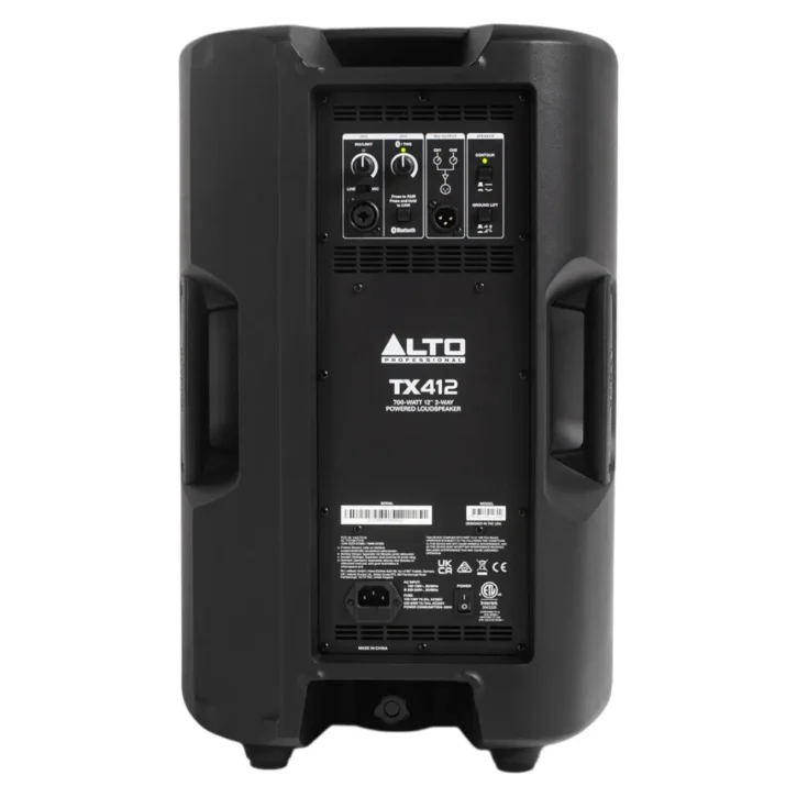 Alto Professional TX412 – Altavoz autoamplificado de 12 pulgadas y 700W con Bluetooth - Imagen 3