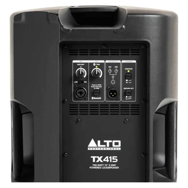 Alto Professional TX415 – Altavoz autoamplificado de 15 pulgadas y 700W con Bluetooth - Imagen 8