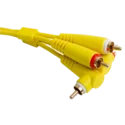 UDG RCA recto - RCA angulo 3M Amarillo