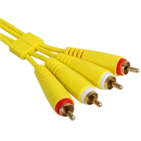 UDG RCA recto - RCA recto 3 metros  Amarillo - Imagen 4