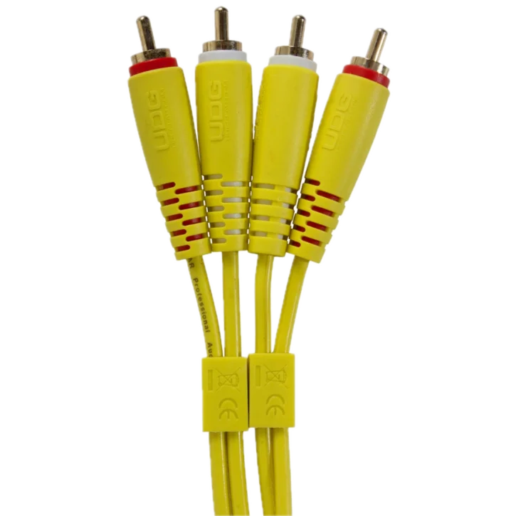 UDG RCA recto - RCA recto 3 metros  Amarillo - Imagen 3