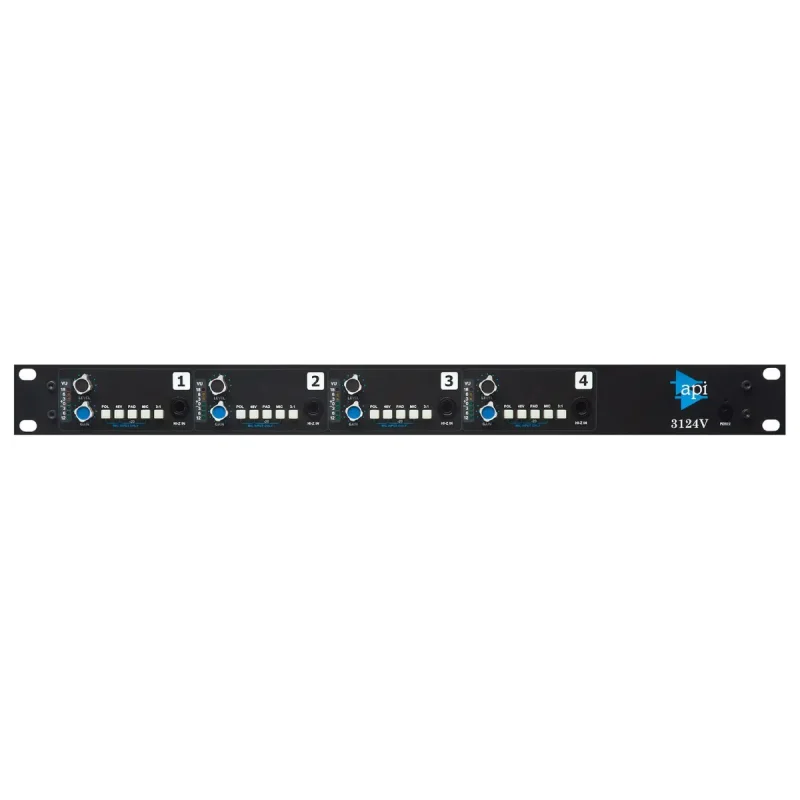 api 3124v: previo 312 de micrófono de 4 canales