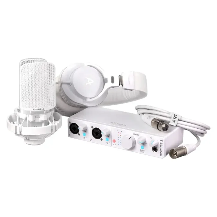 arturia minifuse recording pack white