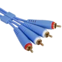 UDG RCA recto - RCA recto 3 metros Azul — imagen 2