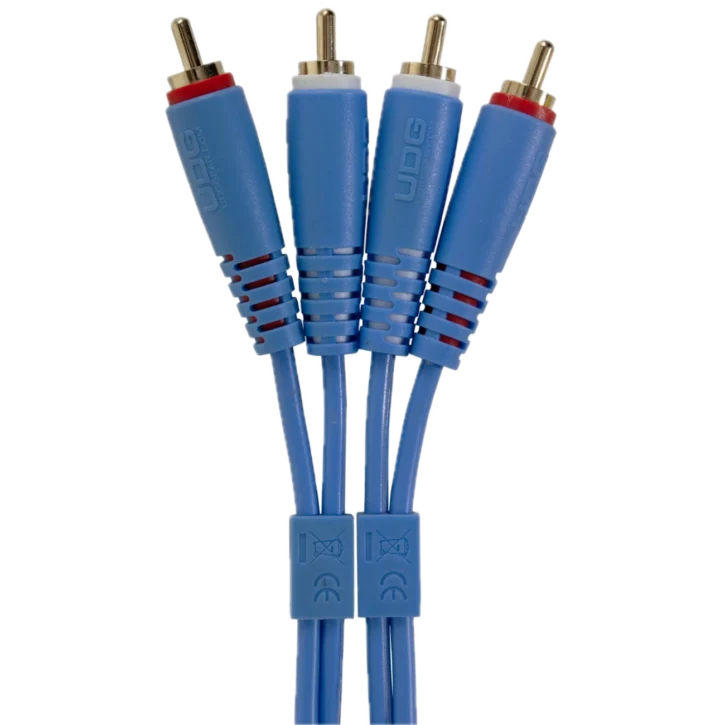 UDG RCA recto - RCA recto 3 metros  Azul - Imagen 3