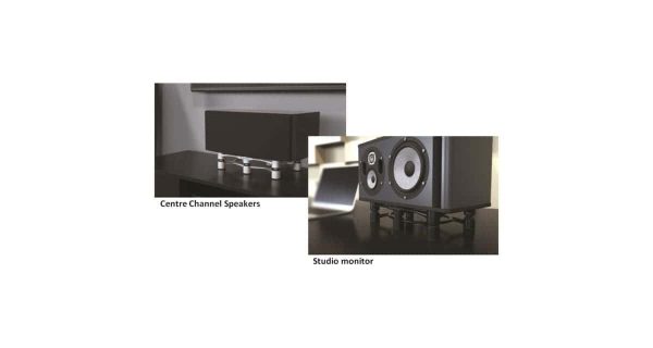 Iso Acoustics Base Aperta 300 Negro (Unidad) - Imagen 2