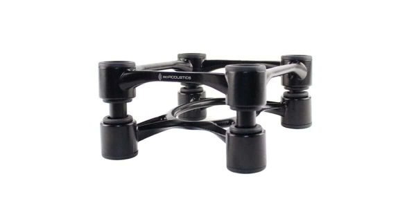 Iso Acoustics Base Aperta Negro (Pareja) - Imagen 1