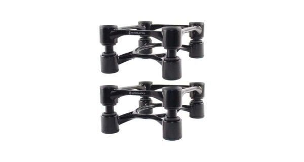 Iso Acoustics Base Aperta Negro (Pareja) - Imagen 2