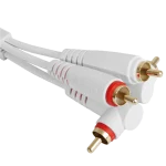 UDG RCA recto - RCA angulo 3M Blanco