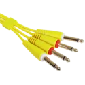 UDG Ultimate Jack 1/4 a Jack 1/4 1,5 metros Amarillo — imagen 2