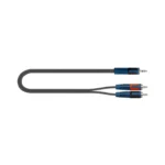 Cable minijack ST - 2 RCA - 2 metros - Imagen 2