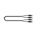 Cable Audio Pvc RCA x2 - RCA x2 - 3 M