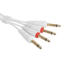 UDG Ultimate Jack 1/4 a Jack 1/4 1.5 metros Blanco - Imagen 2