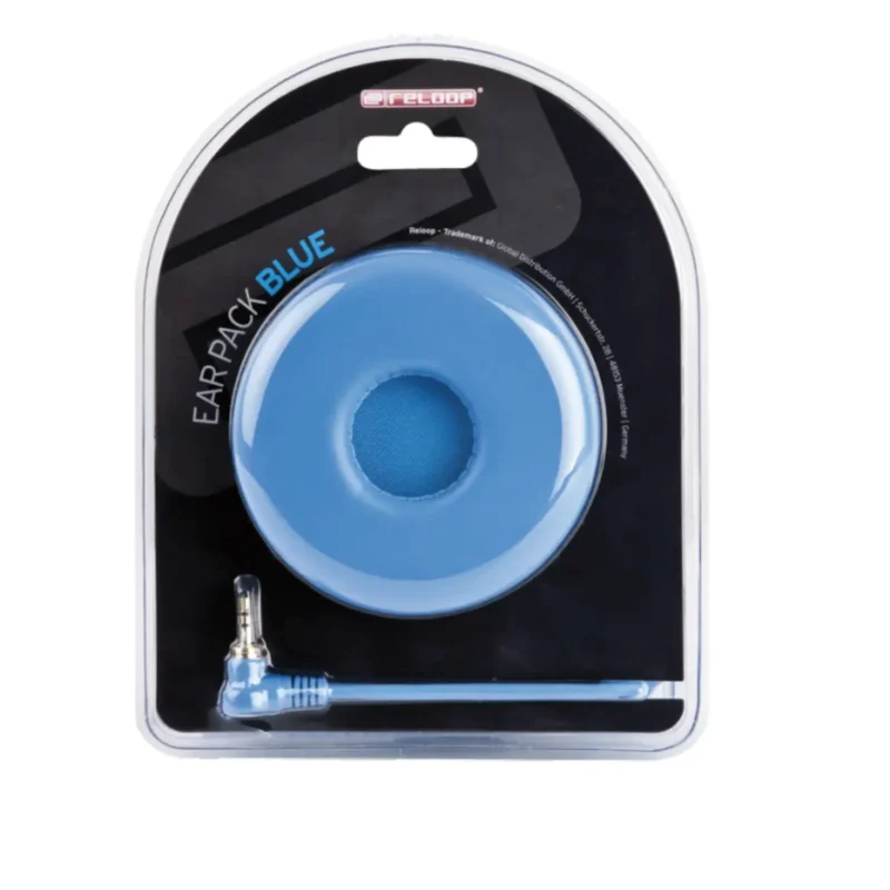 cable-espiral-y-almohadillas-reloop-ear-pack-deluxe-azul Cable de Repuesto Deluxe Azul para Auriculares Reloop Imagen 1