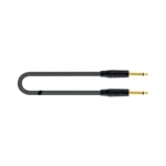 Cable Instrumento Pvc JACK - JACK Ss - 6 metros negro - Imagen 2