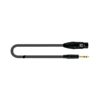 Cable Micrófono Pvc Xrl - JACK STEREO - 3 M