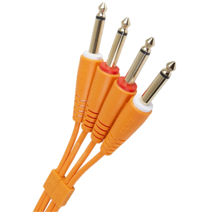 UDG Ultimate Jack 1/4 a Jack 1/4 3 metros Naranja - Imagen 3