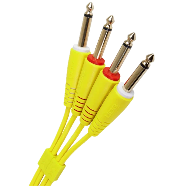 UDG Ultimate Jack 1/4 a Jack 1/4 3 metros Amarillo - Imagen 4