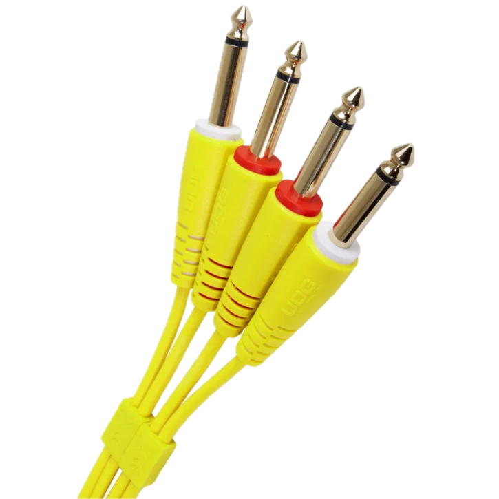 UDG Ultimate Jack 1/4 a Jack 1/4 3 metros Amarillo - Imagen 4