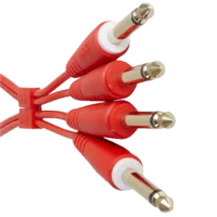 UDG Ultimate Jack 1/4 a Jack 1/4 3 metros Rojo - Imagen 2