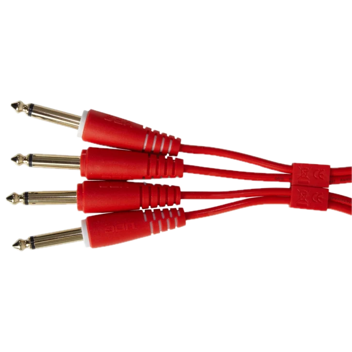 UDG Ultimate Jack 1/4 a Jack 1/4 3 metros Rojo - Imagen 3