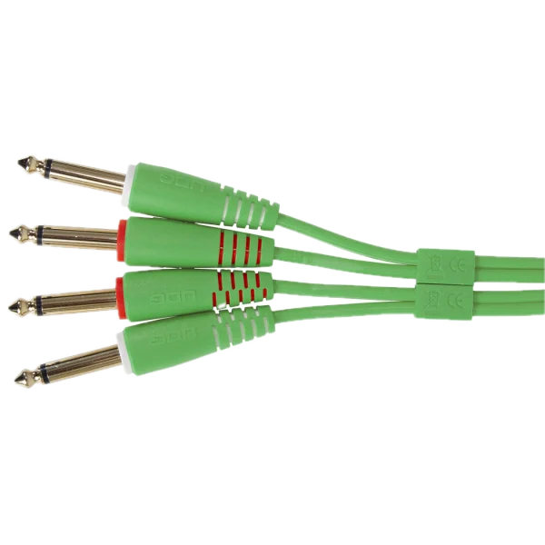 UDG Ultimate Jack 1/4 a Jack 1/4 3 metros Verde - Imagen 2