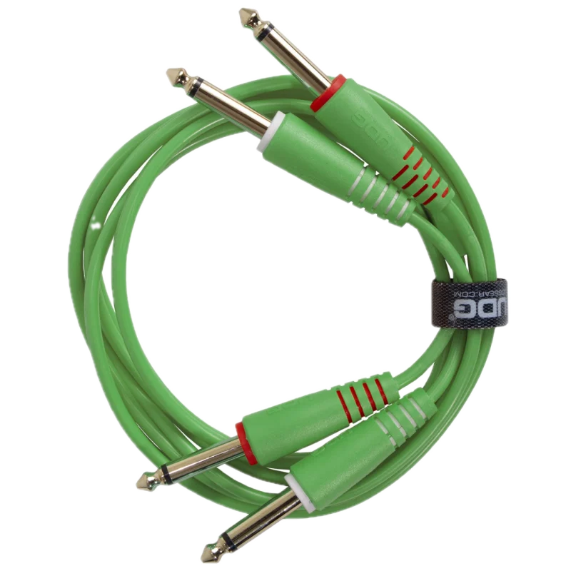 cable-naranja-udg-jack-a-jack-pareja_3_metros_28 UDG Ultimate Jack 1/4 a Jack 1/4 3 metros Verde Imagen 1