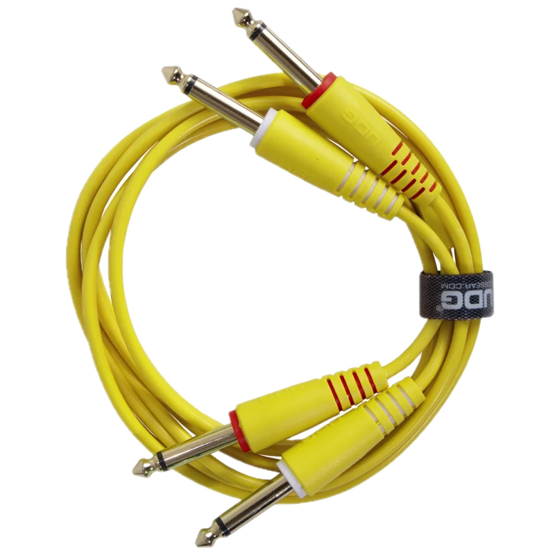 cable-naranja-udg-jack-a-jack-pareja_3_metros_3 UDG Ultimate Jack 1/4 a Jack 1/4 3 metros Amarillo Imagen 1