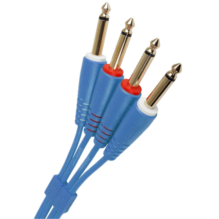 UDG Ultimate Jack 1/4 a Jack 1/4 3 metros Azul - Imagen 3